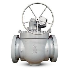 Дизайн верхнего огня шарикового клапана Trunnion входа безопасный для рафинадного завода/электростанции