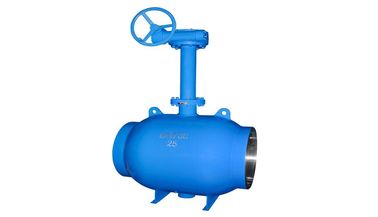 Исправленное колесо червя похоронило шариковый клапан Trunnion, полностью сваренный шариковый клапан