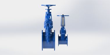 Анти- запорная заслонка воды ссадины, дуктильная запорная заслонка стержня утюга не поднимая
