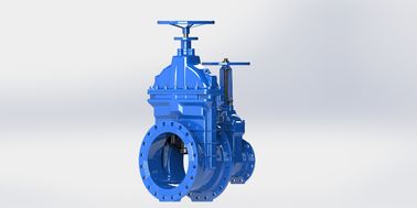 Мягкая усаженная запорная заслонка воды, FBE покрыла дуктильным запорную заслонку служить фланцем утюгом