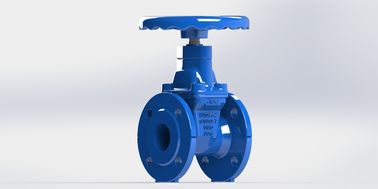 Дуктильная запорная заслонка FBE воды утюга GJS500-7 покрыла AWWA для того чтобы служить фланцем доступный