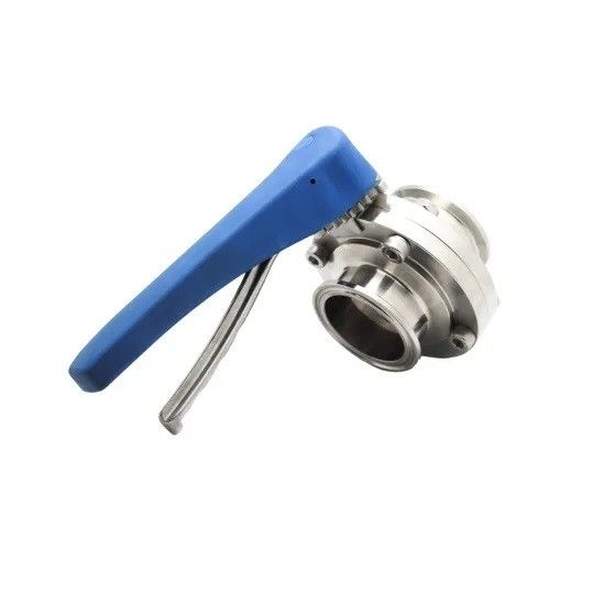 Клапан-бабочка DN15 качества еды санитарная - DN300 с пластиковой ручкой Gripper