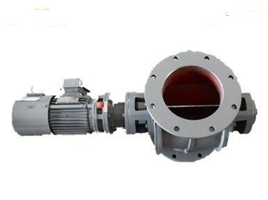 Роторный клапан DN100 воздушного замка - 1200MM с верхними и более низкими круглыми фланцами
